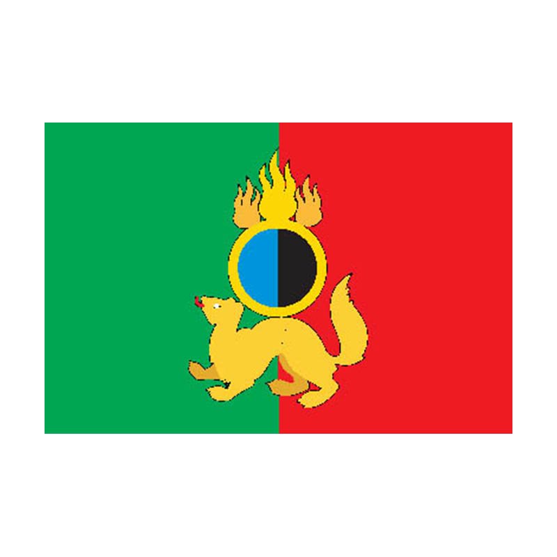 Pervouralsk City Flag N5389 A4 Photo Print