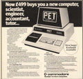 Pet Computer Keyboard 1970s Vintage Retro Advert