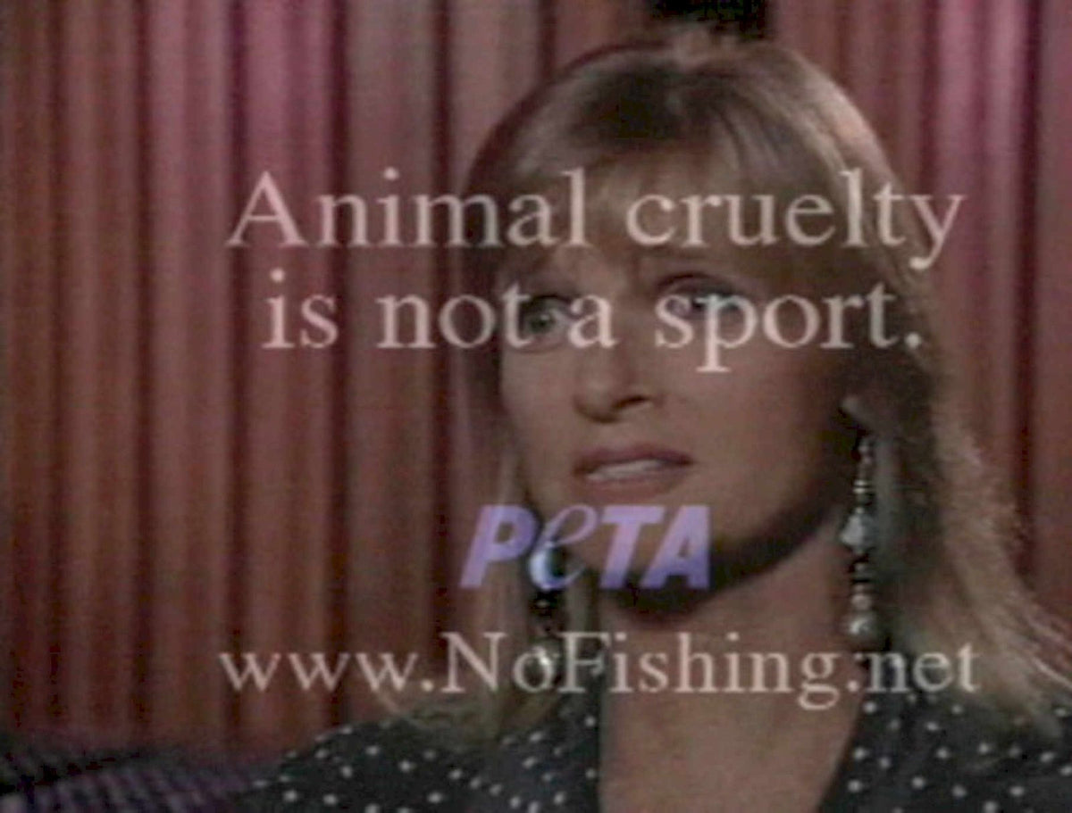 Peta Animal Cruelty 1990s Vintage Retro Advert