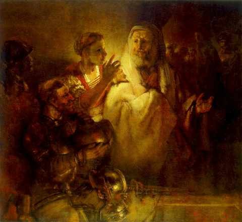 Peter Denouncing Christ Wg A4 Photo Print
