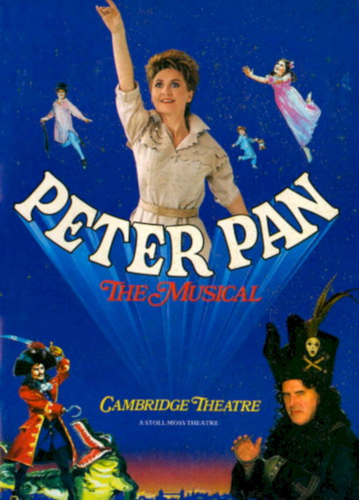 Peter Pan Musical 1980s Vintage Retro Advert