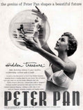 Peter Pan Treasure 1950s Vintage Retro Advert Poster