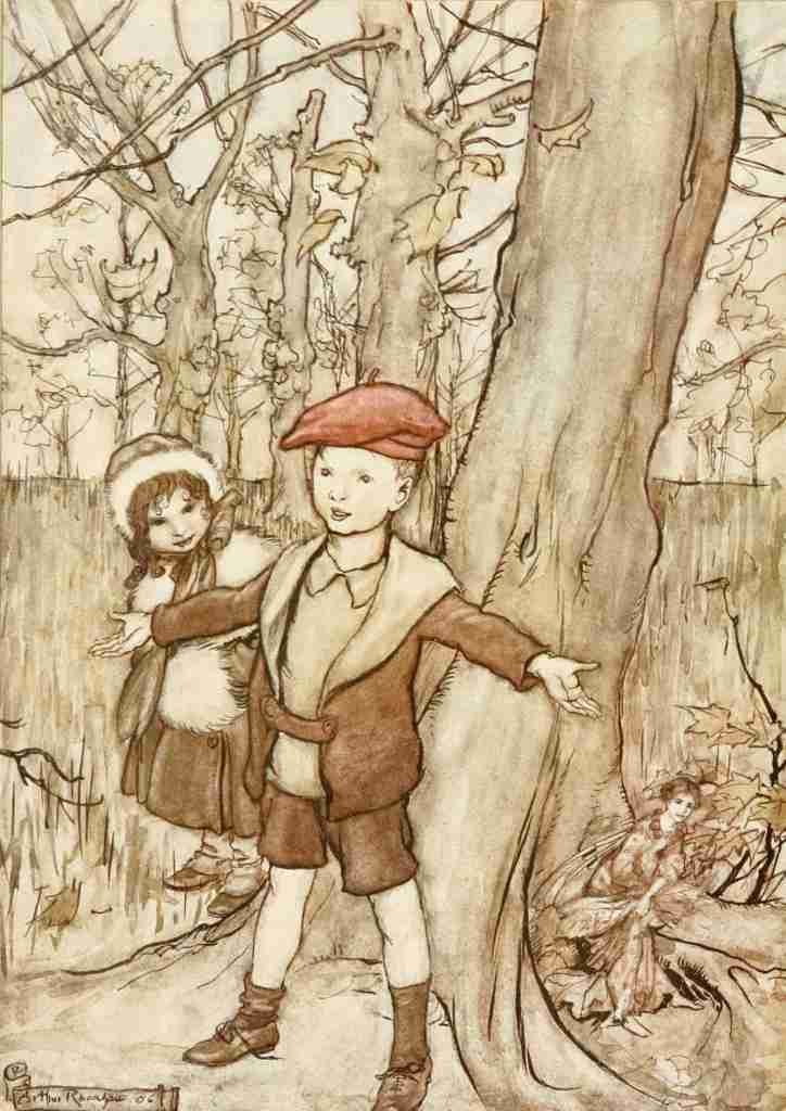 Peter Pan in Kensington Gardens 1912 24 A4 Photo Print