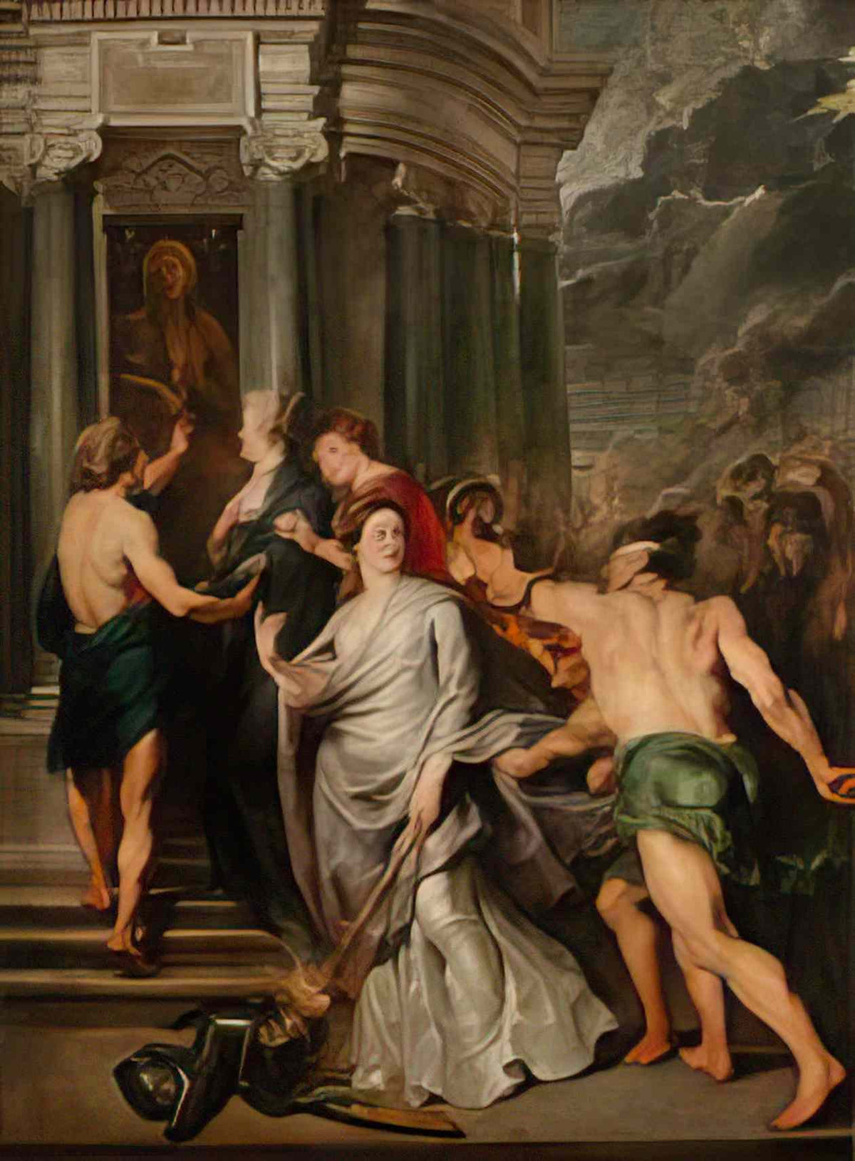 Peter Paul Rubens 19 the queen opts for security Art A4 Photo Print