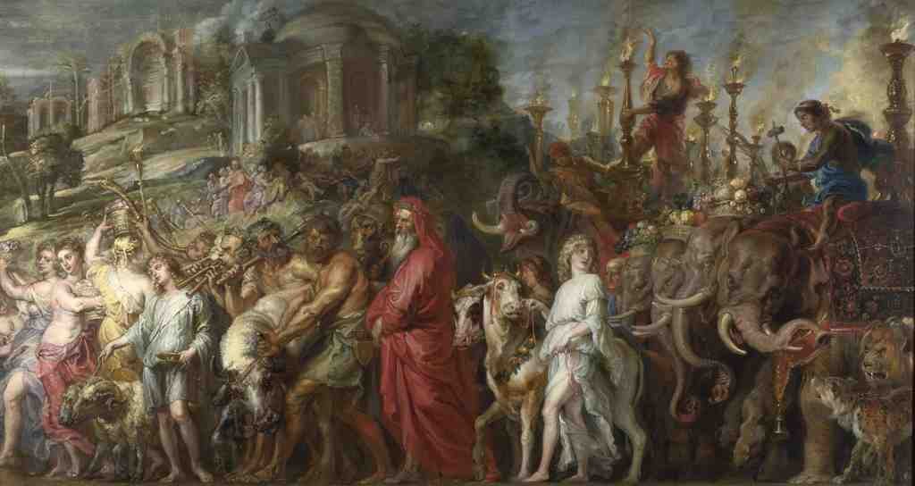 Peter Paul Rubens A Roman Triumph A4 Photo Print