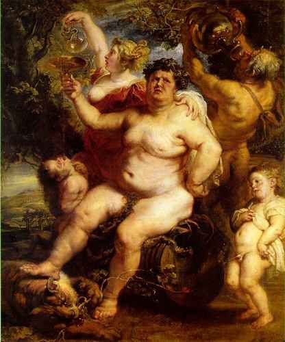 Peter Paul Rubens Bacchus A4 Photo Print