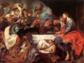 Peter Paul Rubens Christ At Simon The Pharisee A4 Photo Print