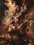 Peter Paul Rubens Fall Of The Rebel Angels A4 Photo Print