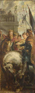 Peter Paul Rubens Kings Clothar and Dagobert dispute with a Herald A4 Photo Print