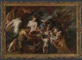 Peter Paul Rubens Minerva Protects Pax From Mars (Peace And War) A4 Photo Print