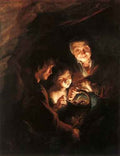 Peter Paul Rubens Old Woman With A Basket Of Coal A4 Photo Print