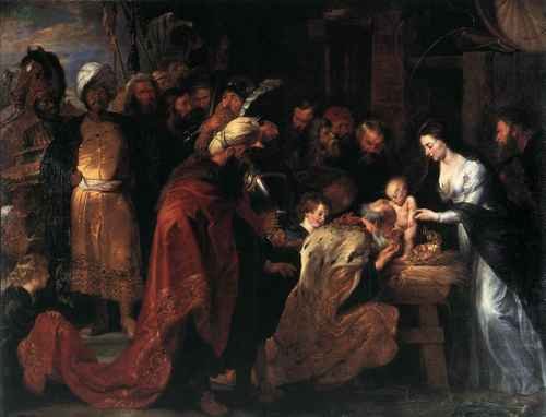 Peter Paul Rubens Rubens Adoration Of The Magi A4 Photo Print