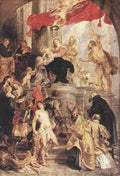 Peter Paul Rubens Rubens Bethrotal Of St Catherine Sketch A4 Photo Print