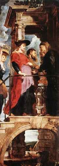 Peter Paul Rubens Rubens Descent From The Cross Detail Left Wing A4 Photo Print