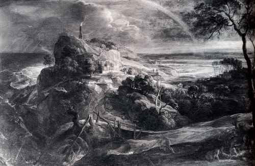 Peter Paul Rubens Rubens Landscape With The Shipwreck Of Aeneas A4 Photo Print