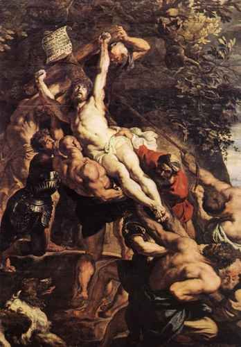 Peter Paul Rubens Rubens Raising Of The Cross Detail1 A4 Photo Print