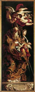 Peter Paul Rubens Rubens Raising Of The Cross Sts Amand And Walpurgis A4 Photo Print