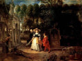 Peter Paul Rubens Rubens Rubens In His Garden With Helena Fourment A4 Photo Print