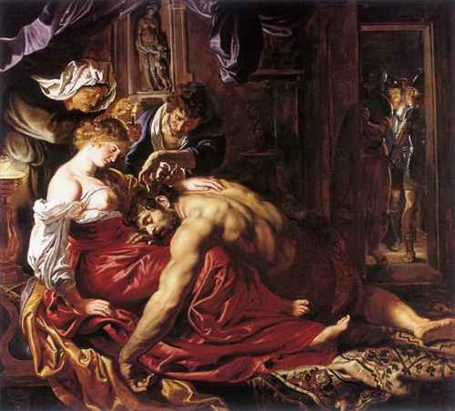 Peter Paul Rubens Rubens Samson And Delilah A4 Photo Print