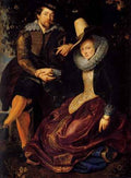 Peter Paul Rubens Rubens Self Portrait With Isabella Brant A4 Photo Print