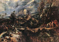 Peter Paul Rubens Rubens Stormy Landscape A4 Photo Print