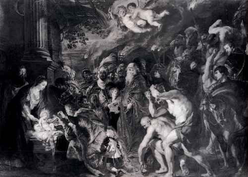 Peter Paul Rubens Rubens The Adoration Of The Magi A4 Photo Print