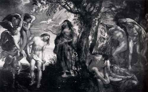 Peter Paul Rubens Rubens The Baptism Of Christ A4 Photo Print