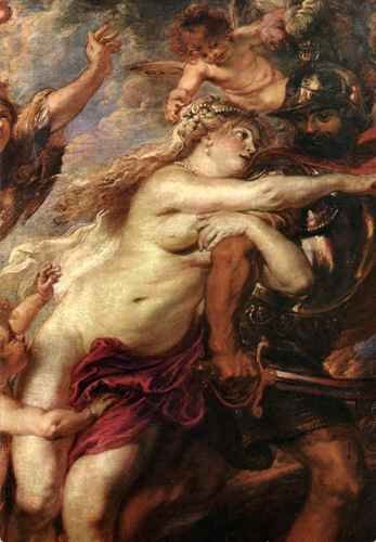 Peter Paul Rubens Rubens The Consequences Of War Detail1 A4 Photo Print