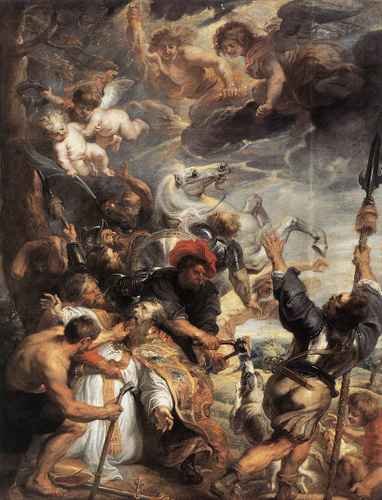 Peter Paul Rubens Rubens The Martyrdom Of St Livinus A4 Photo Print