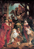 Peter Paul Rubens The Adoration of the Magi WGA20244 A4 Photo Print