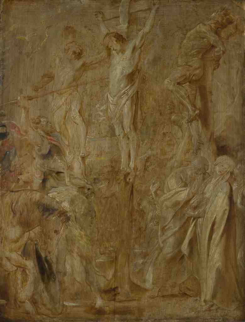 Peter Paul Rubens The Coup de Lance A4 Photo Print