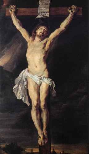 Peter Paul Rubens The Crucified Christ A4 Photo Print
