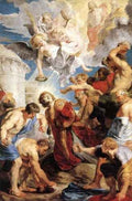 Peter Paul Rubens The Martyrdom Of St Stephen A4 Photo Print