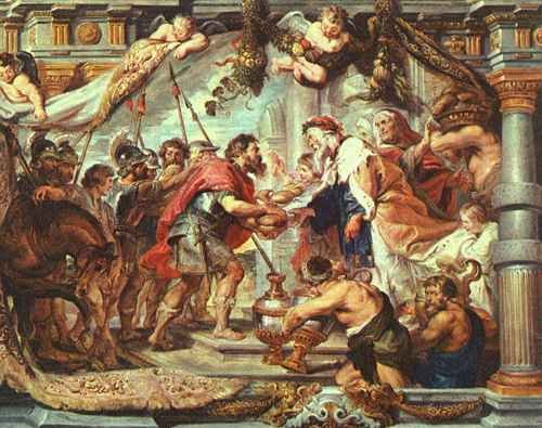 Peter Paul Rubens The Meeting Of Abraham And Melchizedek A4 Photo Print