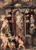 Peter Paul Rubens The Statue Of Ceres A4 Photo Print