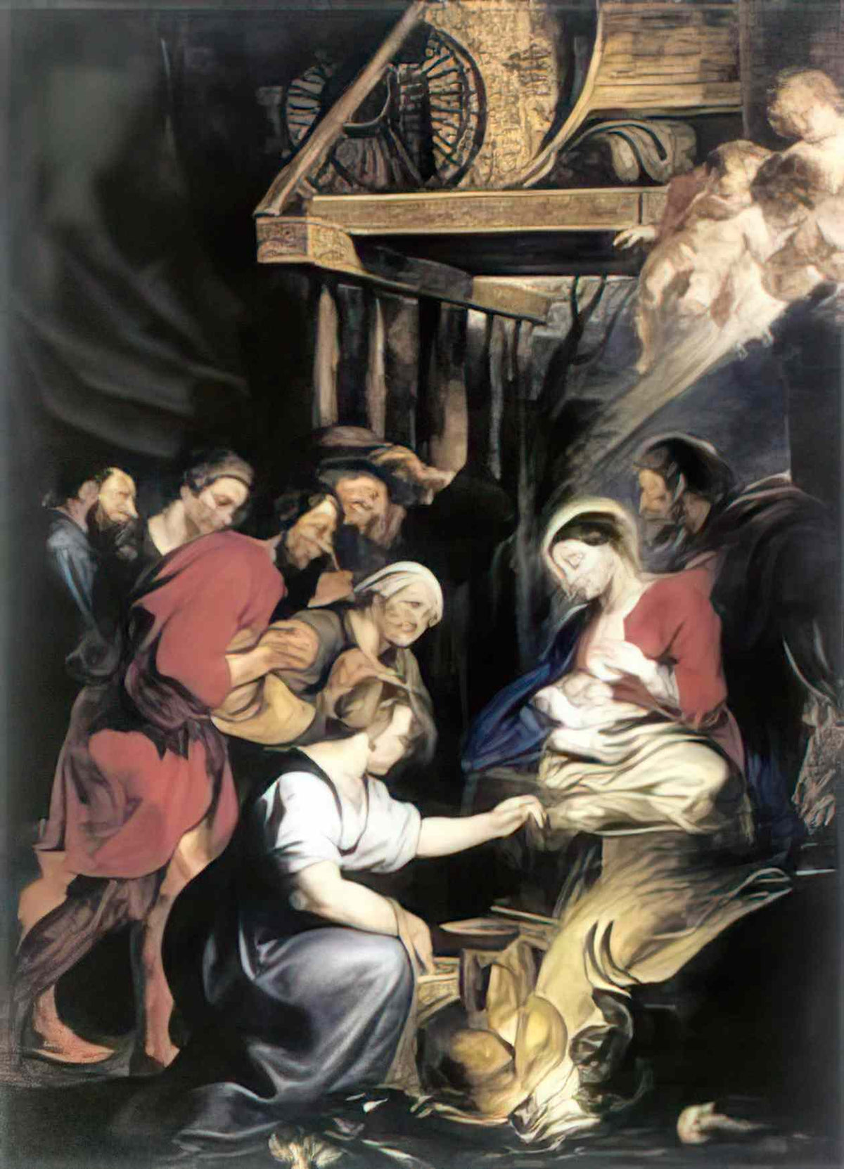 Peter Paul Rubens adoration of the shepherds 1 Art A4 Photo Print