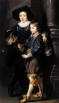Peter Paul Rubens albert and nicolaas rubens 1627 Art A4 Photo Print