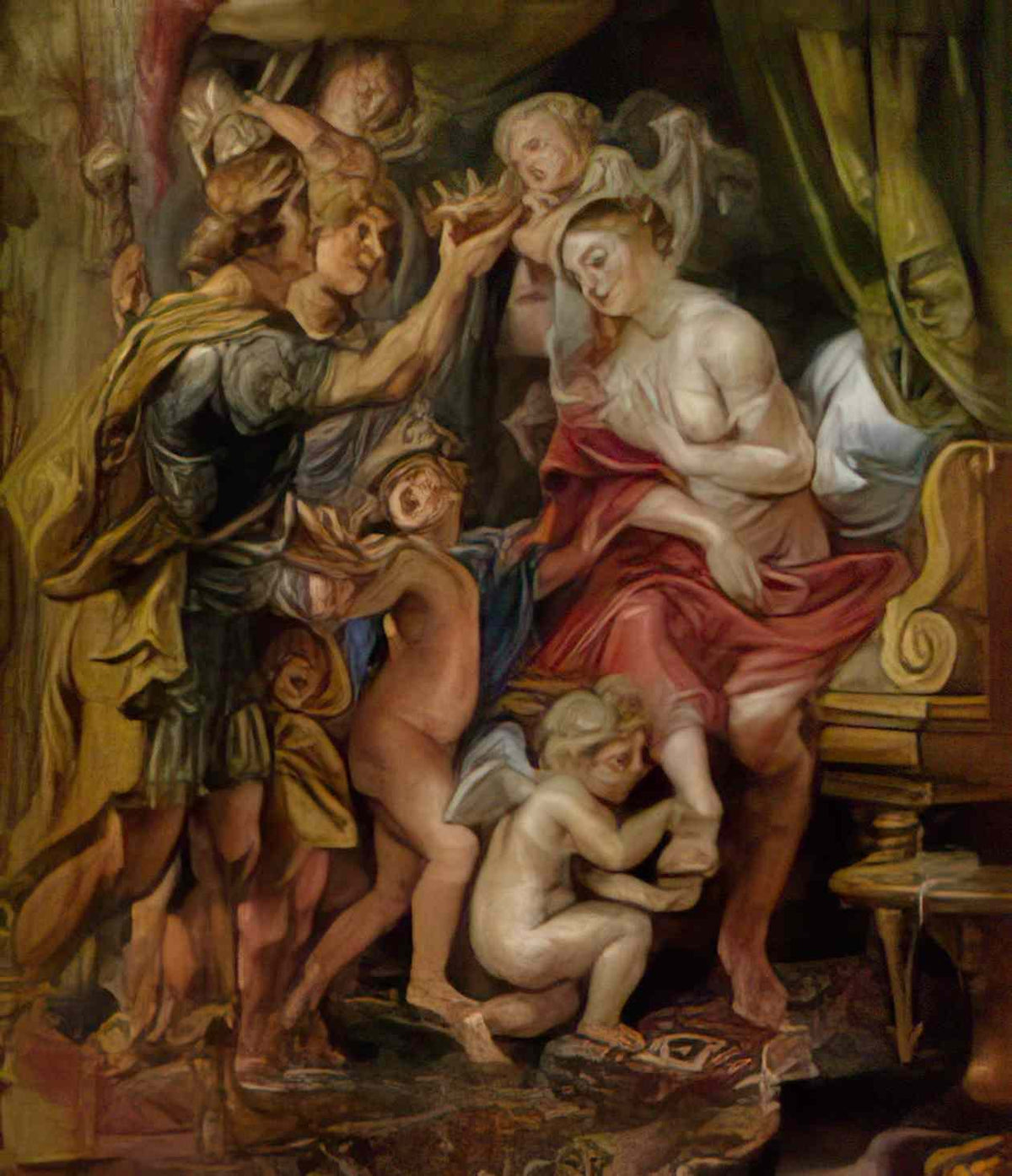 Peter Paul Rubens alexander and roxana Art A4 Photo Print