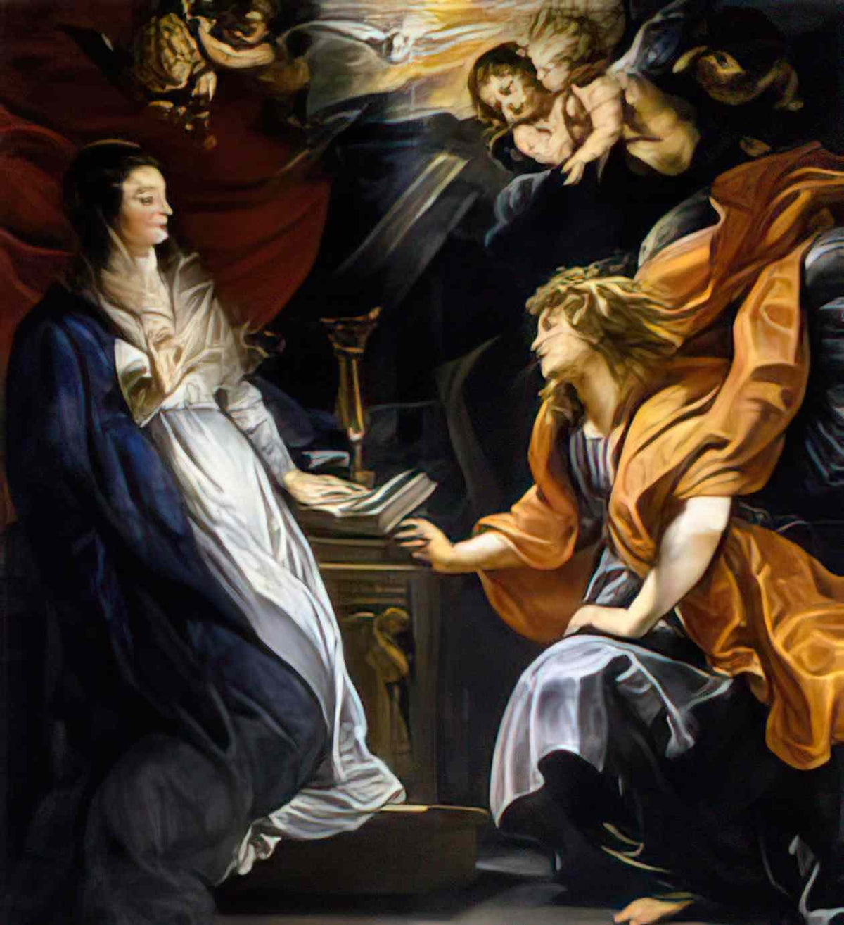 Peter Paul Rubens annunciation Art A4 Photo Print