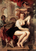 Peter Paul Rubens bathsheba at the fountain Art A4 Photo Print