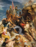 Peter Paul Rubens carrying the cross Art A4 Photo Print