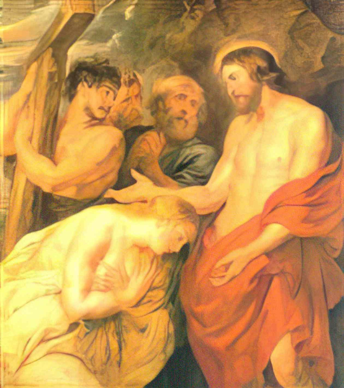 Peter Paul Rubens christ and mary magdalene Art A4 Photo Print