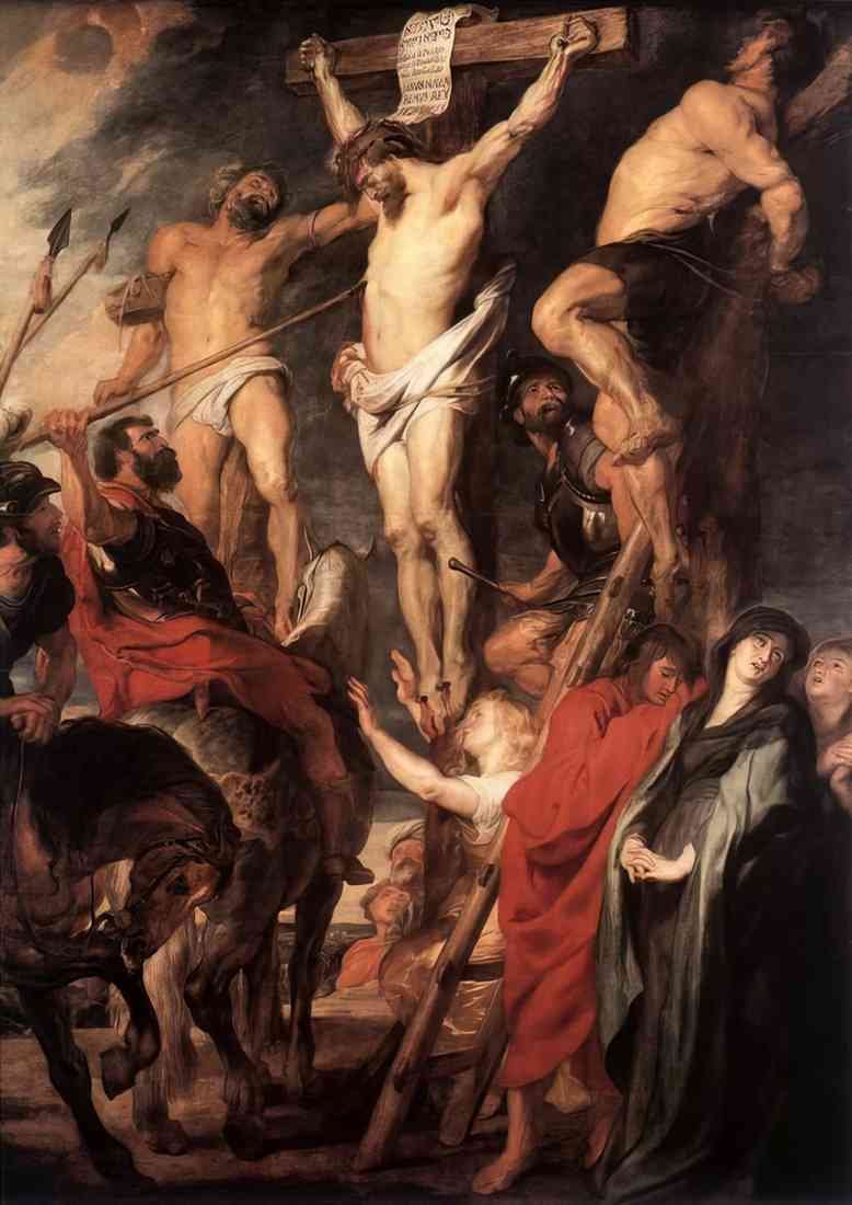 Peter Paul Rubens christ on the cross 2 A4 Photo Print