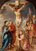 Peter Paul Rubens christ on the cross A4 Photo Print