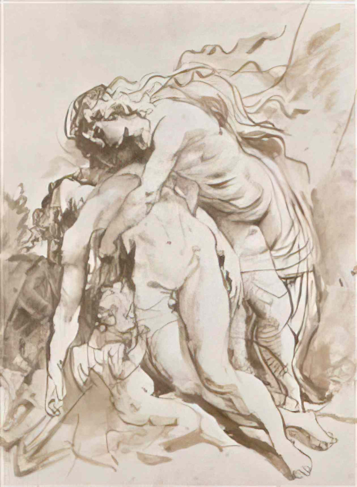 Peter Paul Rubens death of adonis Art A4 Photo Print