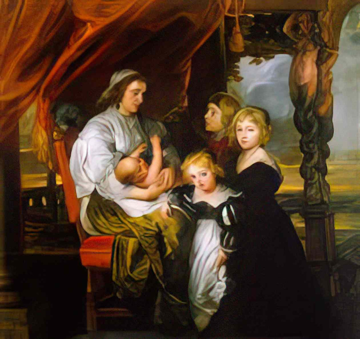 Peter Paul Rubens deborah kip wife of sir balthasar gerbier and her c Art A4 Photo Print