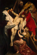 Peter Paul Rubens descent from the cross 1618 Art A4 Photo Print