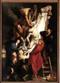 Peter Paul Rubens descent from the cross centre panel 1614 Art A4 Photo Print