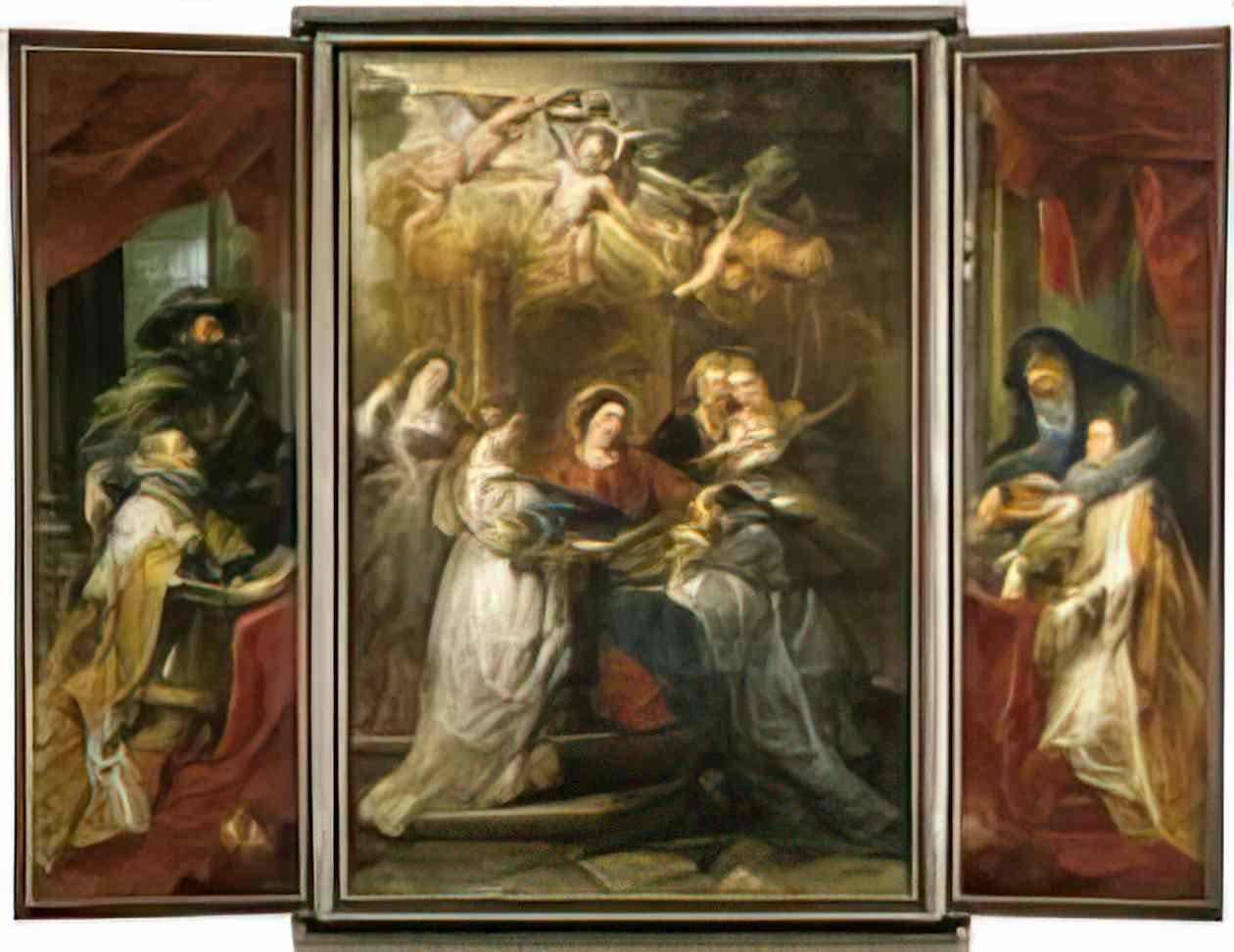 Peter Paul Rubens ildefonso altar Art A4 Photo Print