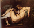 Peter Paul Rubens leda and the swan Art A4 Photo Print